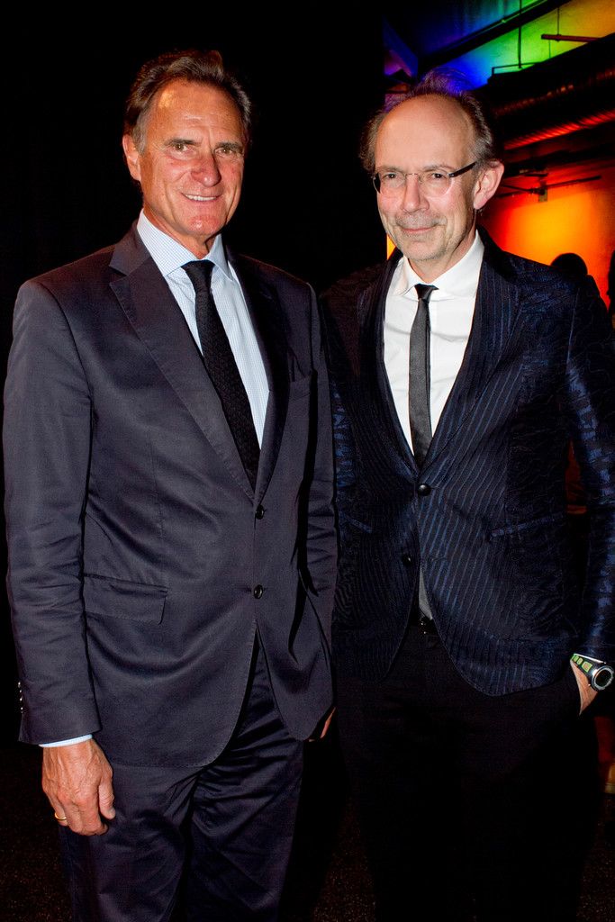 WKV-Präs. Manfred Rein (l.) mit VN-Herausgeber Eugen A. Russ.