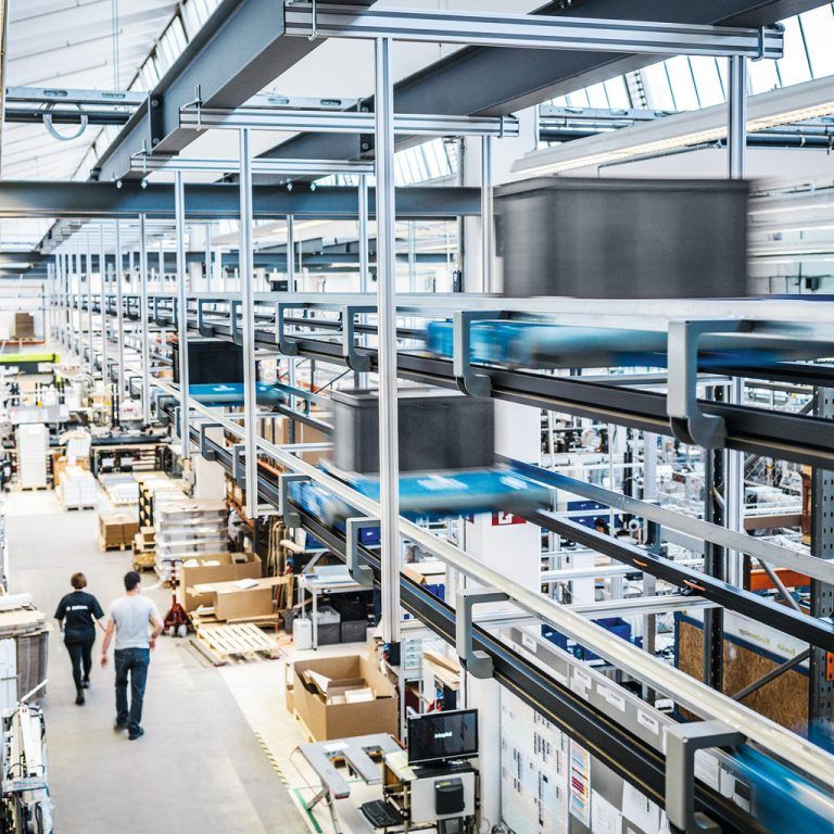 Die Intralogistikströme einer Fabrik sind gleichbedeutend mit der Blutbahn des Menschen, sagt Servus-Geschäftsführer Christian Beer. Servus