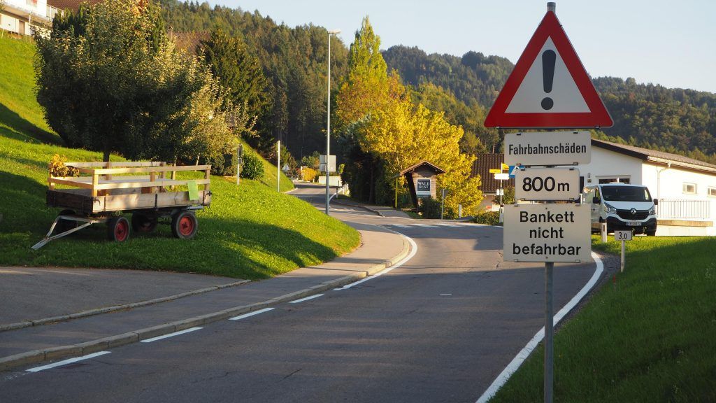 Sanierung der Laternser Straße: Schwere Geburt zieht sich weiter