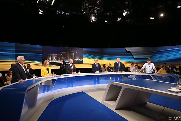 Letzte &#8220;Elefantenrunde&#8221; im Schatten der Regierungskrise