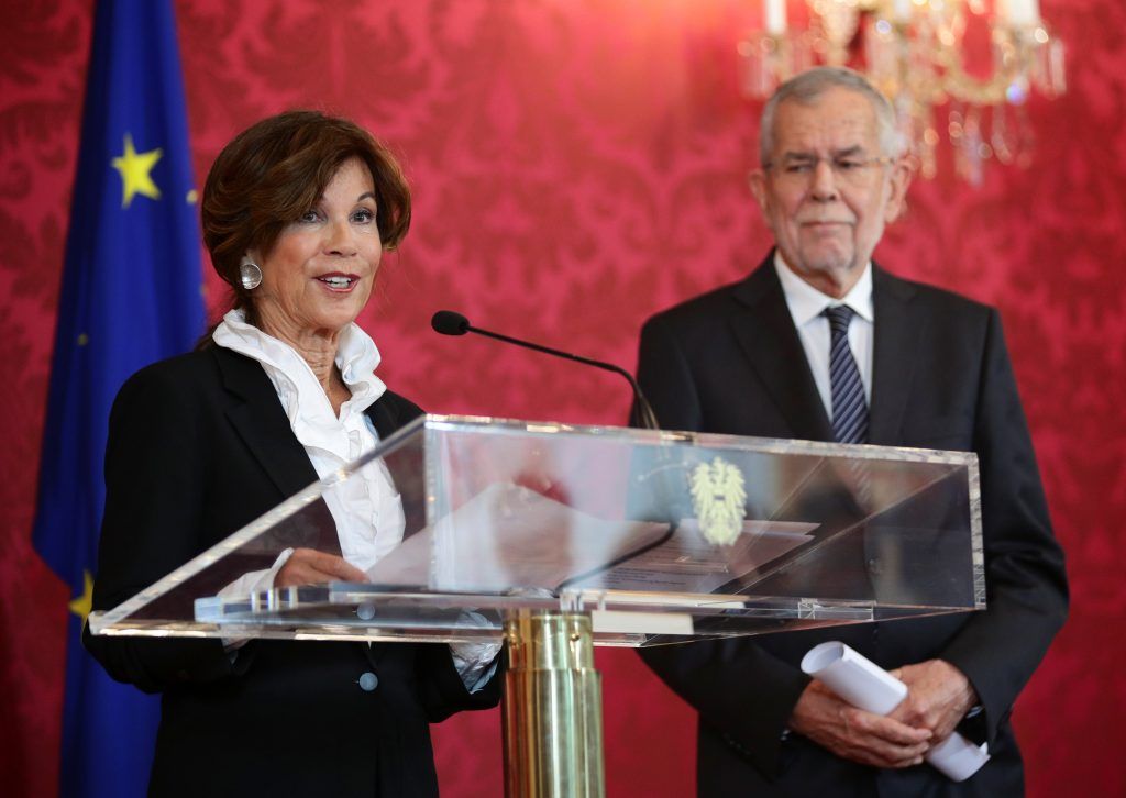 Brigitte Bierlein wird Kanzlerin des Übergangskabinetts