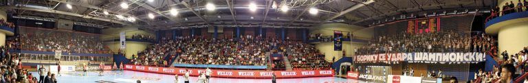 4500 Zuschauer in Sportska Dvorana „Borik“ sorgten in der Partie gegen Banja Luka für einen Hexenkessel.