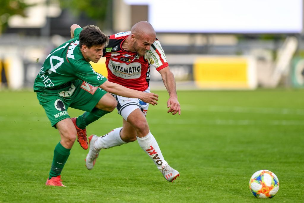 Austria Lustenau ließ Ried im Spitzenspiel der 2. Liga wanken