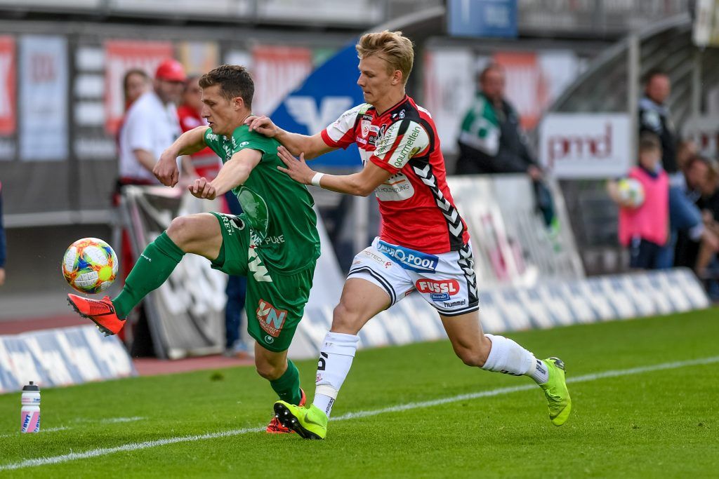Austria Lustenau ließ Ried im Spitzenspiel der 2. Liga wanken