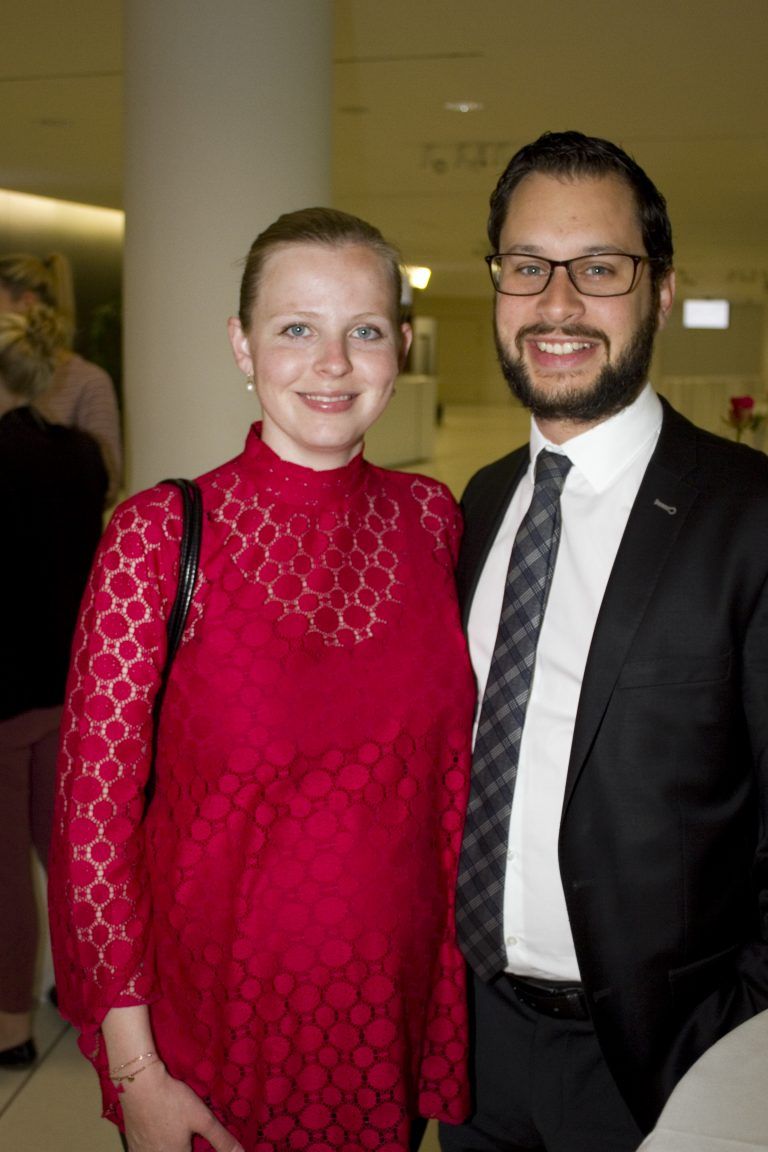 Rechtsanwalt Daniel Wolff mit Kathrin.
