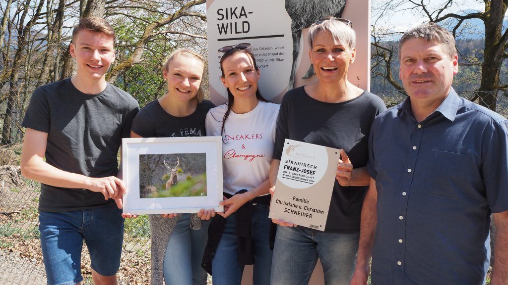 Neue Patenschaften und außergewöhnlicher Nachwuchs im Feldkircher Wildpark