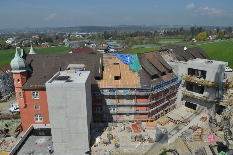 Weiß statt Rot Schloss Hofen wechselt Farbe Vorarlberger Nachrichten