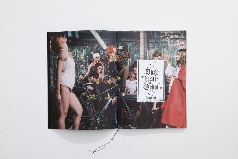 Andreas Haselwanter überzeugte die Jury mit der „Rad Bibel“ für den Fahrradhersteller Kraftstoff. Fotos: iF