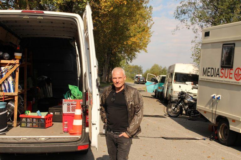 Andreas Kispert ist zurzeit Motiv-Aufnahmeleiter für den dritten Teil von „Die Toten vom Bodensee“. Foto: VN/nalik