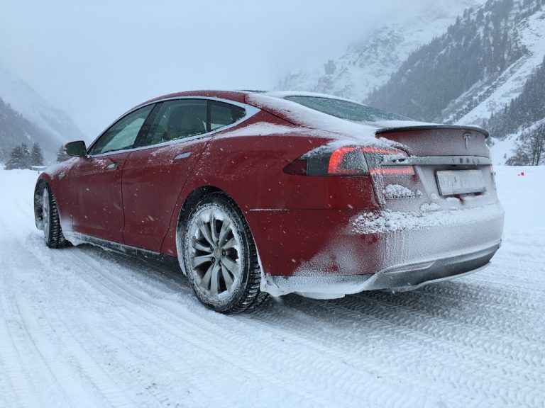 Beschleunigung auch auf Schnee beeindruckend.