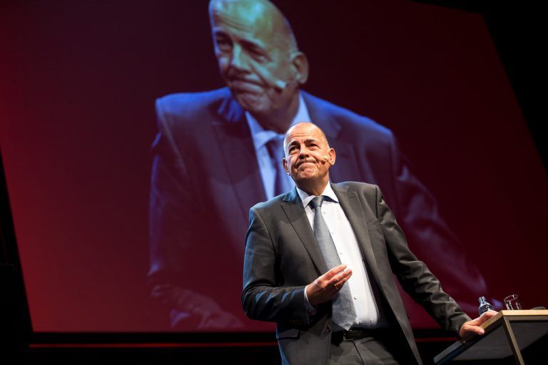 CEO Schumacher präsentierte gute Zahlen. Foto: VN/Steurer