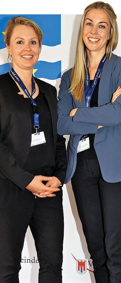 Christina-Maria Nigsch (l.) und Lisa-Maria Innerhofer.