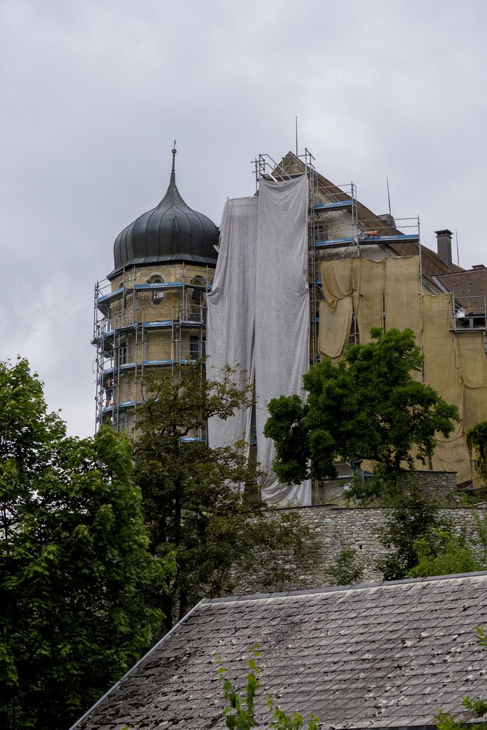 Das Deuringschlössle wird derzeit auf Vordermann gebracht. Vielleicht hat es im kommenden Jahr einen neuen Patron. Foto: VN/Paulitsch