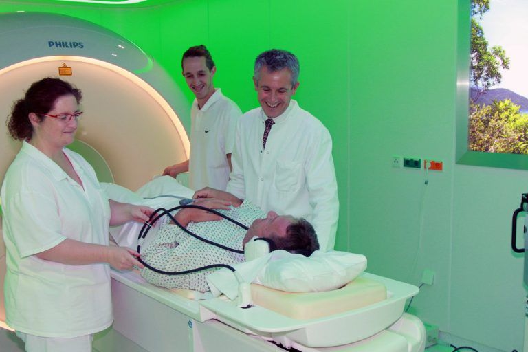 Das neue MRT bringt sowohl für Patienten wie auch für das Personal Erleichterungen. Fotos: khbg