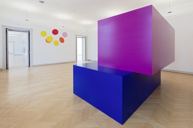 Der in Berlin lebende Künstler Gerwald Rockenschaub gilt als Meister der Inszenierung.<span class="marker"> </span><span class="copyright">Stefan Rohner/Kunstmuseum</span>