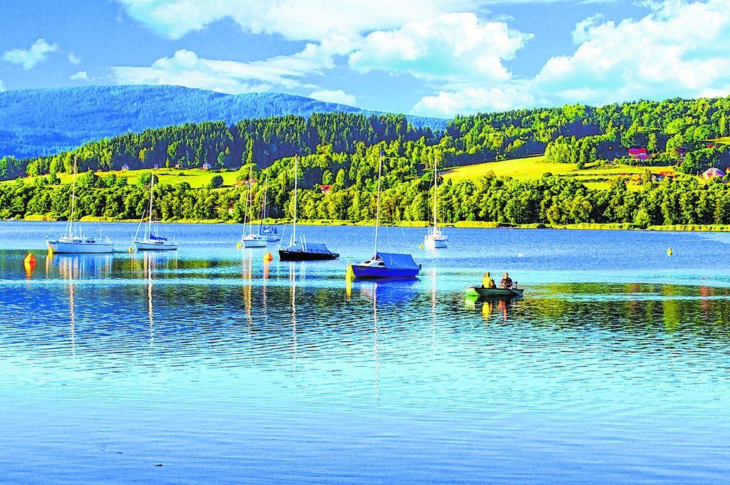 Abstecher zum  Moldaustausee