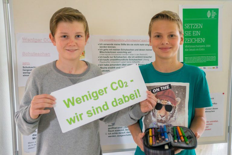 Der Pädagoge Günter Hopfner, Mittelschule Schwarzach, war 2014 mit 32 Jugendlichen für den Klimaschutz aktiv: „Wir haben sehr einfache Maßnahmen erarbeitet, die jeder Einzelne übernehmen kann.“  Foto: VN/Hartinger