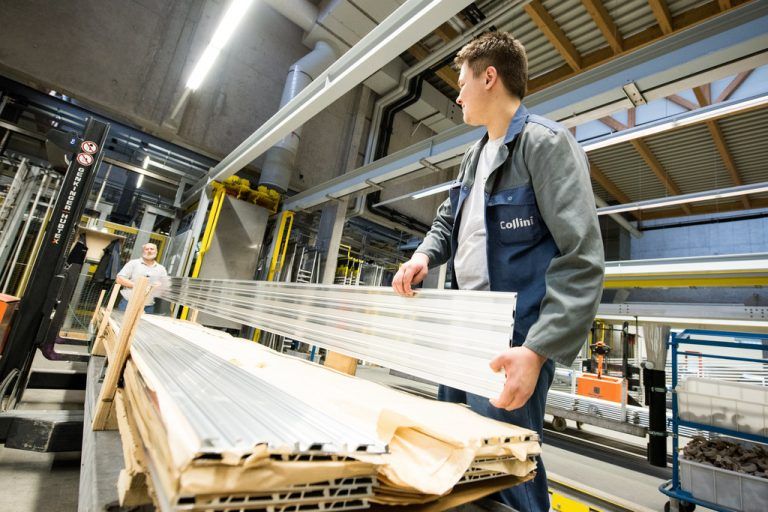 Die Industrieproduktion in Vorarlberg (Bild: Fa. Collini, Hohenems) wächst überdurchschnittlich. Stiplovsek