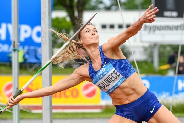 Die Lettin Laura Ikauniece ist zum achten Mal in Götzis dabei und wurde 2016 und 2019 jeweils Zweite.