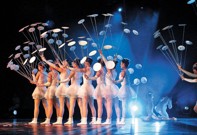Die Meisterakrobaten des Chinesischen Nationalcircus gastieren im Festspiel- und Kongresshaus Bregenz. Foto: veranstalter