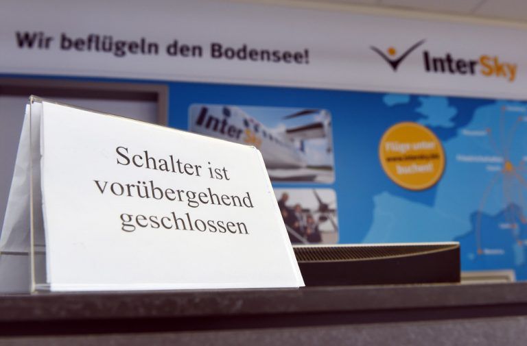 Die Schadenssumme der InterSky-Insolvenz wurde im ersten Quartal bei Weitem nicht erreicht.  Foto: DPA