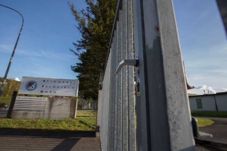 Die Spinnerei Feldkirch besteht seit dem Jahr 1894 am Standort in der Hämmerlestraße. Foto: VN/Hartinger
