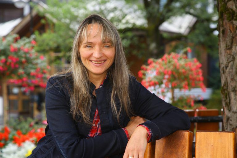 Die Ukrainerin Liudmyla Garnyk fühlt sich heute in Vorarlberg zu Hause. Sie ist dankbar, „dass Gott mich hierher geschickt hat“.    Foto: Hofmeister
