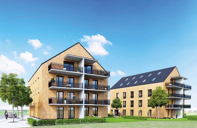 Die Wohnanlage „Bürs Bergblick“ bietet leistbares Wohnen mit einem hohen Freizeitwert. Bild: Hilti&Jehle