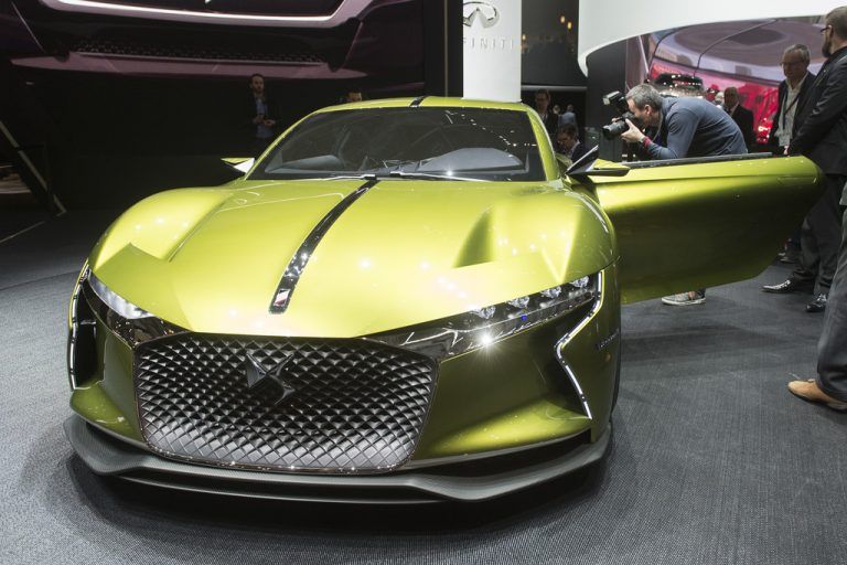 ElektrosportlerDS, Nobelableger von Citroën, zeigt in Genf erstmals die spektakuläre Studie eines Elektrosportlers.