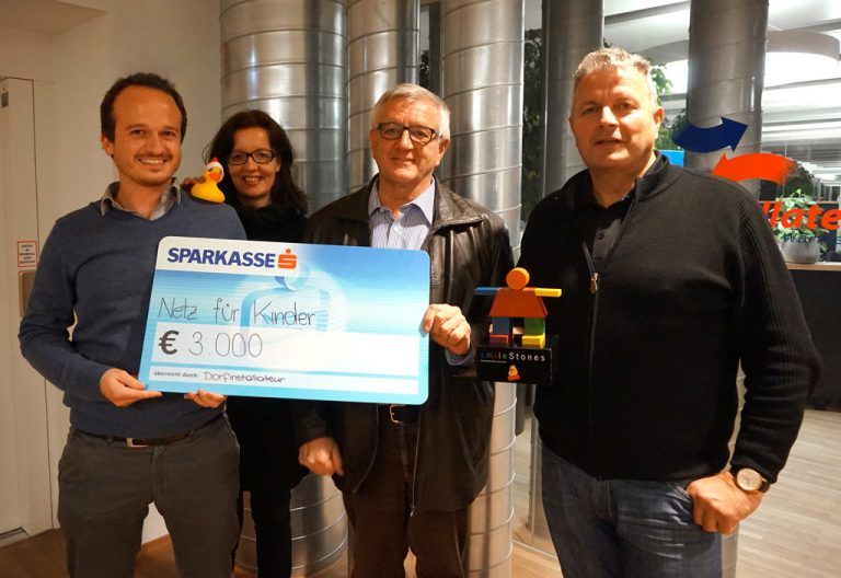 Dorfinstallateur spendet Preisgeld