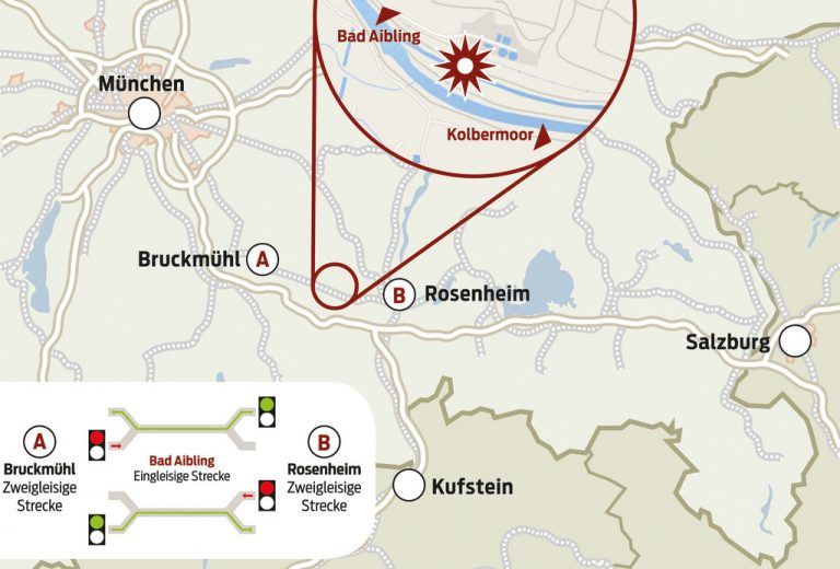 Zugunglück in Bayern fordert hohen Blutzoll