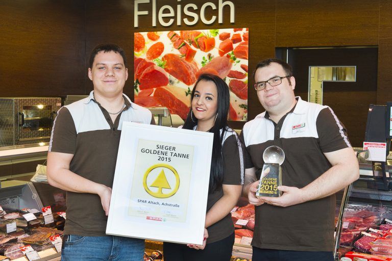 Goldene Tanne für Spar Altach Achstraße