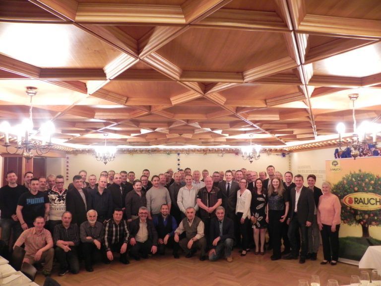 Große Feier: Jubilare bei Rauch geehrt