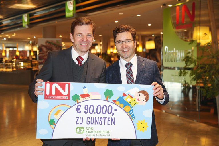 90.000 Euro für SOS-Kinderdorf