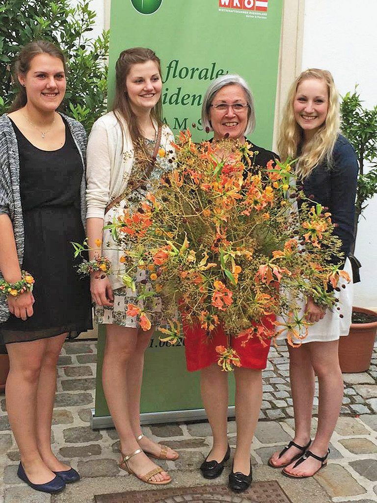 Doppelsieg der Floristinnen