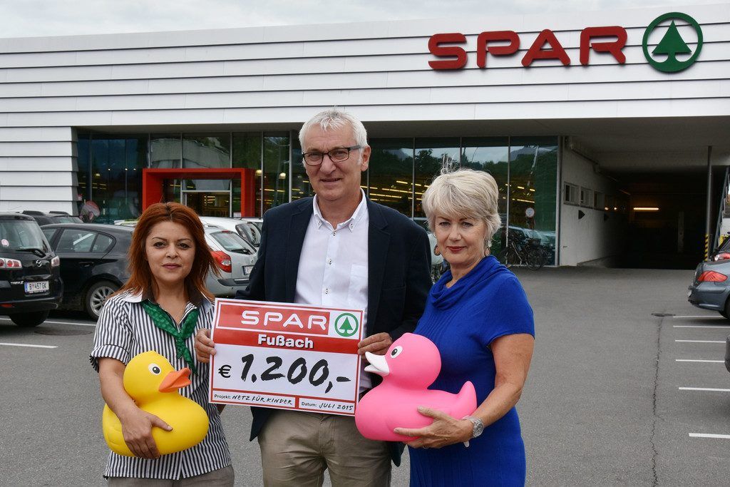 Spar Fußach spendet 1200 Euro