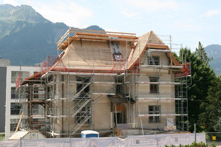 Architektur, die noch Zeit braucht