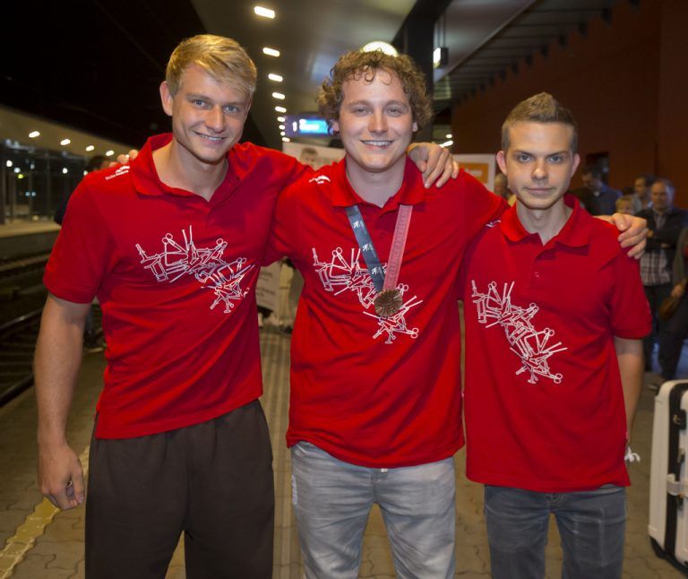 WorldSkills-Teilnehmer wieder zu Hause