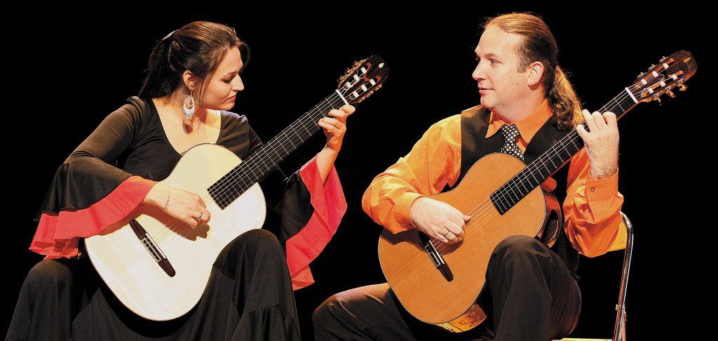 Die Gitarre im Mittelpunkt