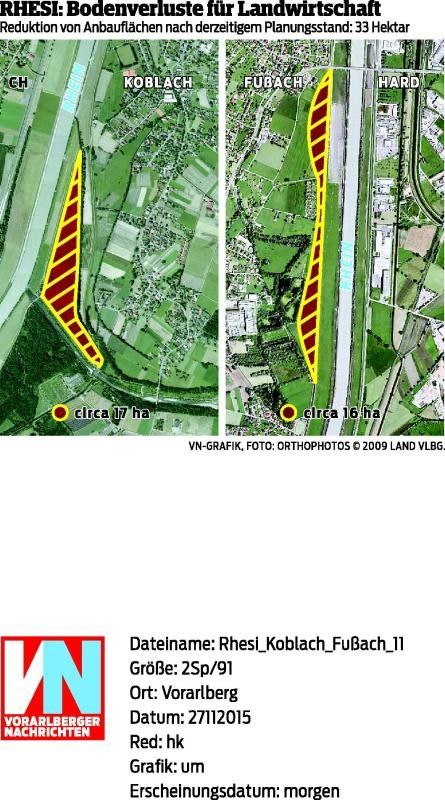 Was der Fluss den Landwirten nehmen darf