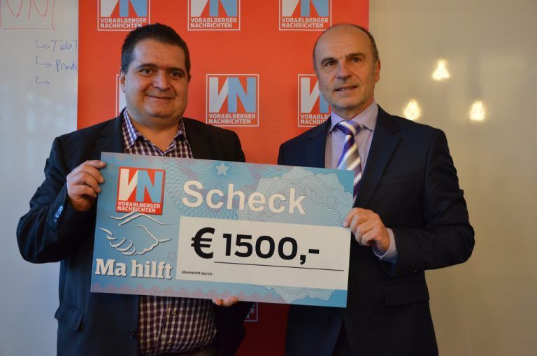 Spediteure spenden für „Ma hilft“