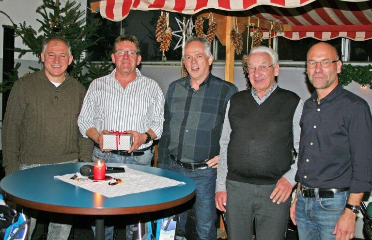 Drei Jubilare und ein silberner Jahrestag