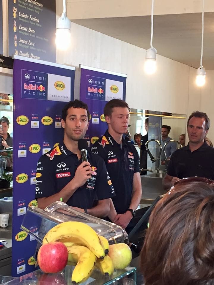 Formel 1 in der Rauch Juice Bar