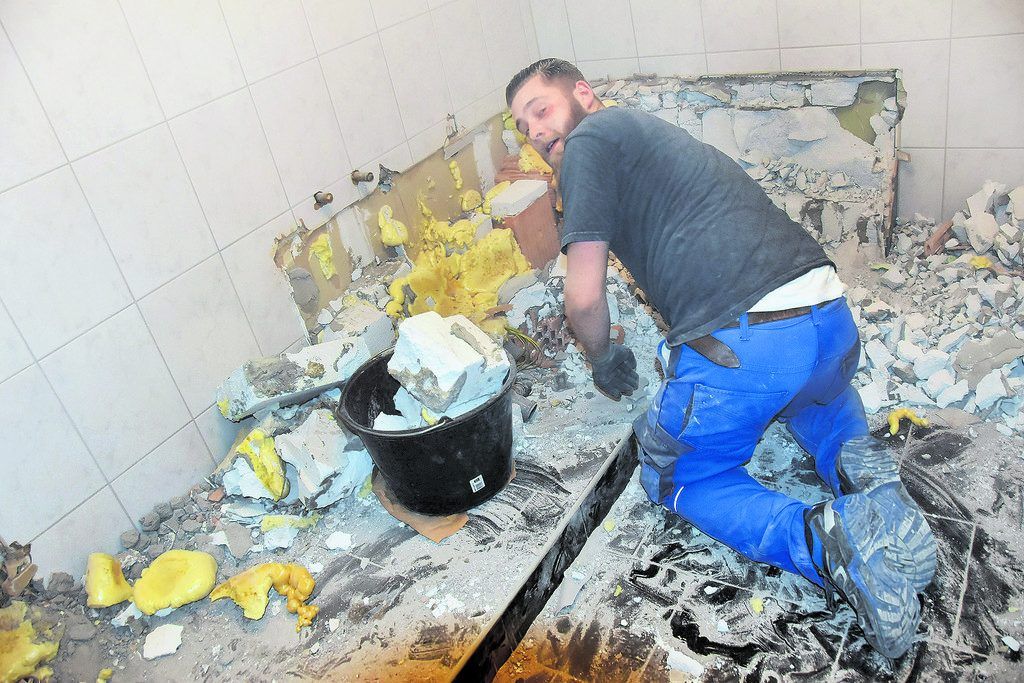 Wasserflecken in der Wohnung