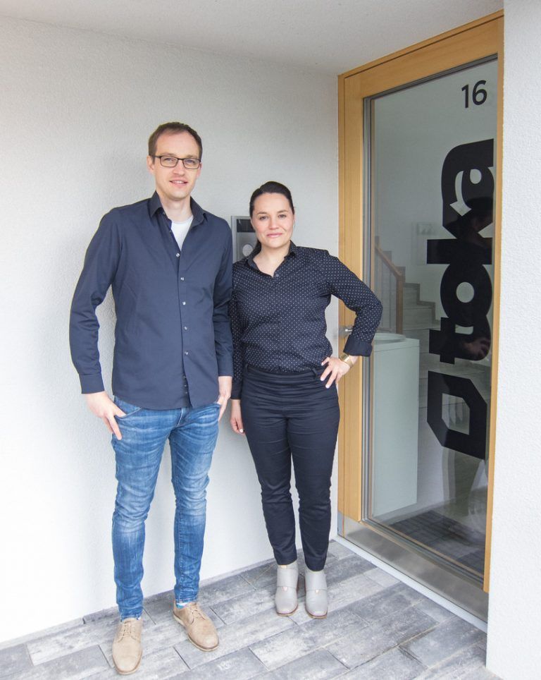 Karin Wolf und Tobias Bernstein haben 2012 ihre Firma Toka Design gegründet.