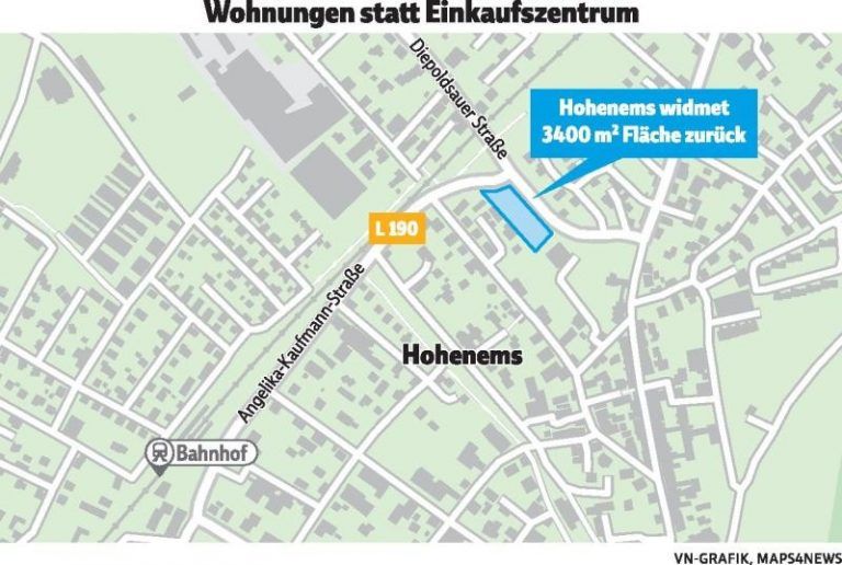 Bankfiliale und Wohnungen