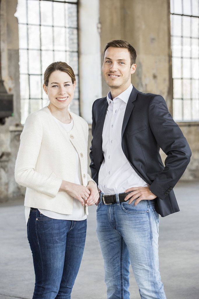 Führungsteam der Jungen Wirtschaft Vorarlberg: Vorsitzende Stefanie Walser und Geschäftsführer Peter Flatscher. Foto: JWV