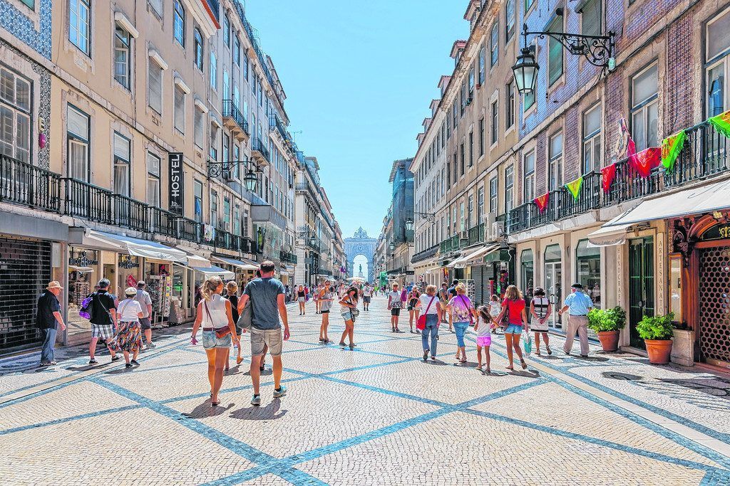 Entspanntes Leben in Lissabon