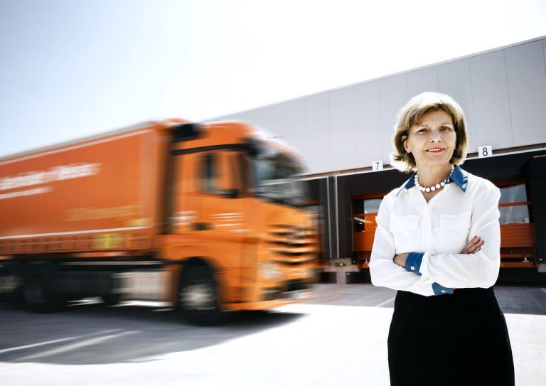 Geehrt: Logistik-Pionierin Heidi Senger-Weiss. Foto: GW