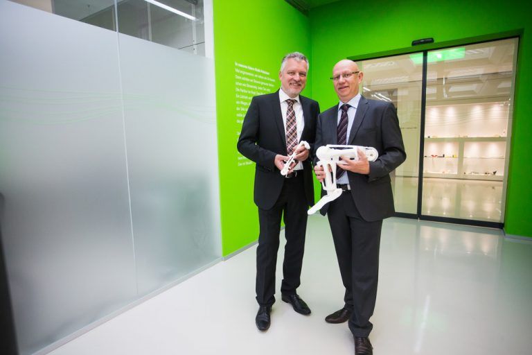 Hannes Hämmerle (r.) und Wolfgang Humml erwarten ein Plus.